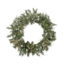 Northlight Snow Mountain Pine Artificial Christmas Wreath - 30-Inch, Unlit