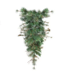 Northlight 36" Green Country Mixed Pine Artificial Christmas Teardrop Swag - Unlit