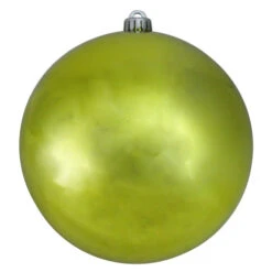 Northlight Shiny Kiwi Green Shatterproof Christmas Ball Ornament 8" (200mm)