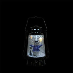 Northlight 13.5" Black Lighted Musical Snowman Snowing Christmas Table Top Lantern -Chic Christmas Decoration bobjlomy1o2fqv7pwjzb7tnilxomcjxe 65726.1588411221