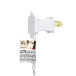 Northlight Pre-Lit White Pine Artificial Christmas Wreath - 24-Inch, Clear Lights -Chic Christmas Decoration denniseast whiteplug oldul 58160.1660239370