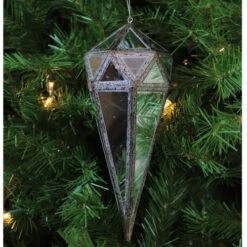 Northlight 10.5" Silver And Clear Mirrored Geometric Framed Drop Christmas Ornament -Chic Christmas Decoration djnbciwdd2hg8jf4u7rrqgxoblsnjvxq 10542.1588370951