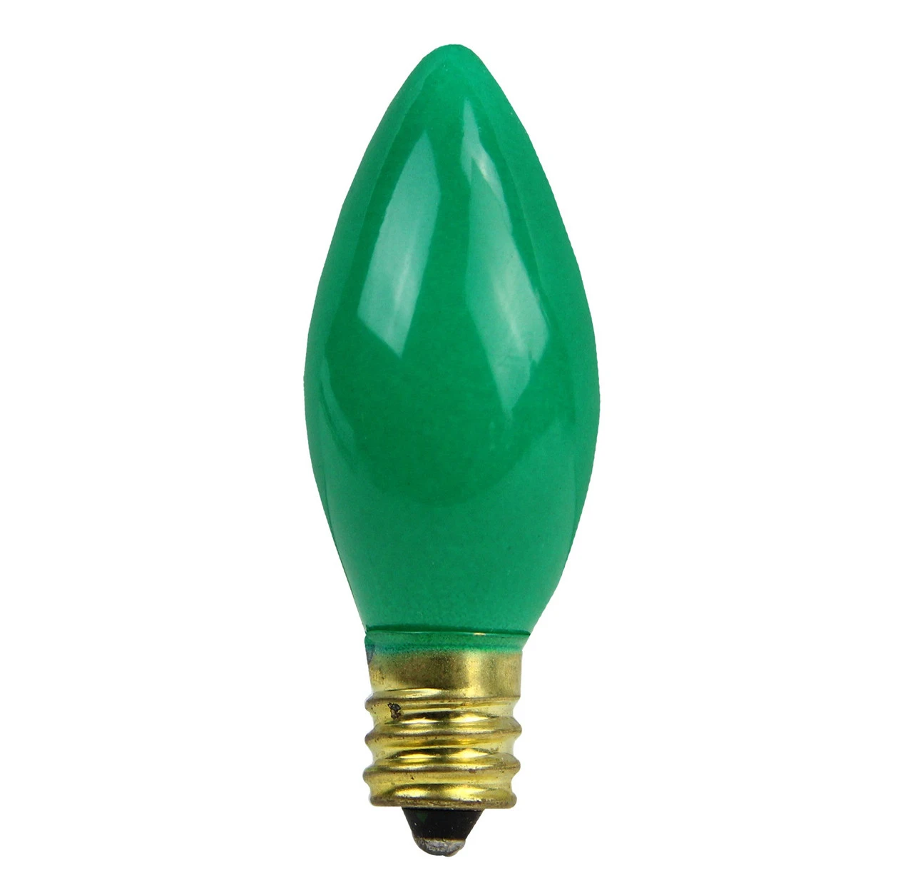 Northlight Club Pack Of 25 Opaque Green C7 Christmas Replacement Bulbs 1 Northlight Club Pack Of 25 Opaque Green C7 Christmas Replacement Bulbs