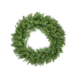 Northlight Pre-Lit Northern Frasier Fir Artificial Christmas Wreath - 36-Inch, Clear Lights