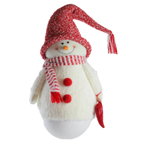 Northlight 37" Red And White Tumbling 'Sam The Snowman' Christmas Tabletop Figurine 1 Northlight 37" Red And White Tumbling 'Sam The Snowman' Christmas Tabletop Figurine