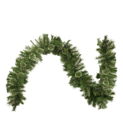 Northlight 50' X 14" Cashmere Mixed Pine Commercial Artificial Christmas Garland - Unlit 1 Northlight 50' X 14" Cashmere Mixed Pine Commercial Artificial Christmas Garland - Unlit