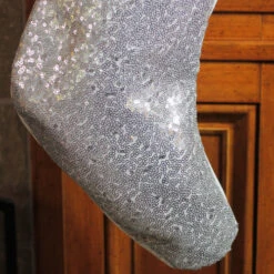 Northlight 18" Silver Sequins With A White Faux Fur Trim Christmas Stocking 7 Northlight 18" Silver Sequins With A White Faux Fur Trim Christmas Stocking -Chic Christmas Decoration inow3jvd4ira5kzv1aynau1x8bmfgit0 32775.1665610748