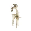 Northlight 46.5" Lighted Brown And Ivory Reindeer Outdoor Christmas Decoration