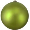 Northlight Matte Kiwi Green Shatterproof Christmas Ball Ornament 12" (300mm)