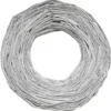 Northlight White Twig Glittered Tones Rustic Artificial Christmas Wreath - 13-Inch, Unlit