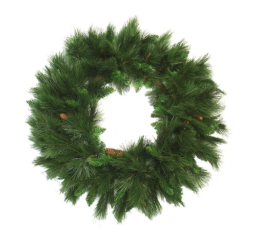 Northlight White Valley Mixed Pine Artificial Christmas Wreath, 48-Inch, Unlit 1 Northlight White Valley Mixed Pine Artificial Christmas Wreath, 48-Inch, Unlit