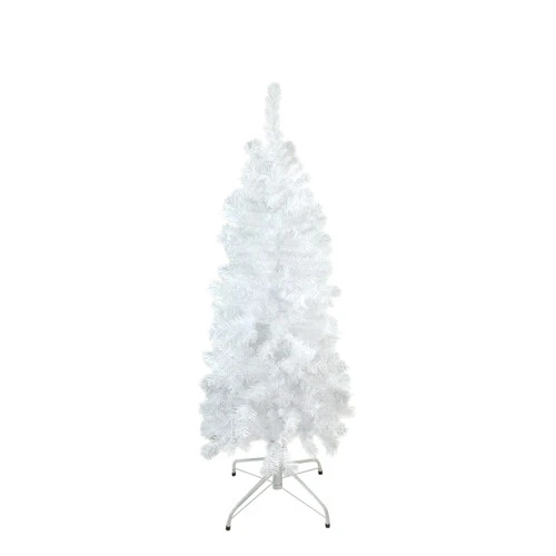 Northlight 4.5' Pencil White Winston Pine Artificial Christmas Tree - Unlit 1 Northlight 4.5' Pencil White Winston Pine Artificial Christmas Tree - Unlit