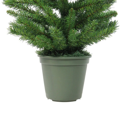 Northlight 4' Potted Norway Spruce Medium Artificial Christmas Tree - Unlit 4 Northlight 4' Potted Norway Spruce Medium Artificial Christmas Tree - Unlit - Image 4