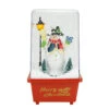 Northlight 11.5" Musical "Let It Snow" Snowman Christmas Snow Globe Glittering Snow Dome