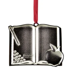 Northlight 3.25" Red Silver-Plated Favorite Teacher Christmas Ornament With European Crystals 8 Northlight 3.25" Red Silver-Plated Favorite Teacher Christmas Ornament With European Crystals -Chic Christmas Decoration northlight hd36015 3 41049.1645663888