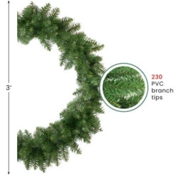 Northlight Buffalo Fir Artificial Christmas Wreath, 36-Inch, Unlit 5 Northlight Buffalo Fir Artificial Christmas Wreath, 36-Inch, Unlit -Chic Christmas Decoration northlight z99652 info 72239.1683635770