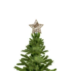 Northlight 10" Lighted Brown Star With Cut-Out Design Christmas Tree Topper - Clear Lights -Chic Christmas Decoration northlight20ha87093b 57394.1665433006