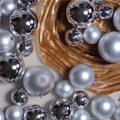 Northlight 50ct Silver Splendor Shatterproof 2-Finish Christmas Ball Ornaments 4" (100mm) -Chic Christmas Decoration northlight20lj36052 2 24008.1588369485