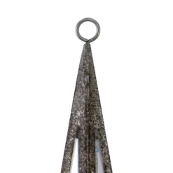 Northlight 11" White And Silver Mirrored 5-Point Star Christmas Ornament -Chic Christmas Decoration northlight20nl00161 3 96052.1608349969