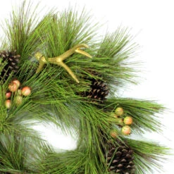 Northlight Pine Needles With Cones And Antlers Spring Floral Wreath - 30-Inch, Unlit 5 Northlight Pine Needles With Cones And Antlers Spring Floral Wreath - 30-Inch, Unlit -Chic Christmas Decoration northlight20s04200 59910.1644973050