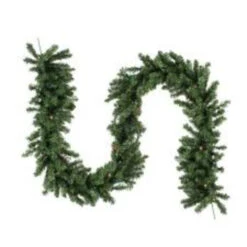 Northlight 9' X 10" Green Pre-Lit Battery Operated LED Pine Artificial Christmas Garland - Multi Lights -Chic Christmas Decoration northlight20v15824 03 74970.1665611639