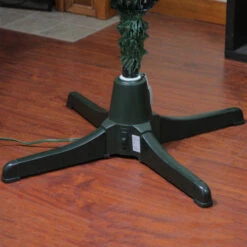 Northlight 24" Green 360 Degree Rotating Christmas Tree Stand For 7.5' Artificial Trees -Chic Christmas Decoration northlight 23892 3 49893.1664639669