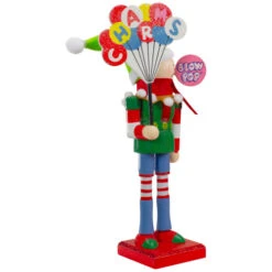 Northlight 11" Tootsie Roll Charms Blow Pop Wooden Christmas Elf Figure -Chic Christmas Decoration northlight 97171 4 updated 01172.1621015370