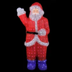 Northlight 3' Red Lighted Commercial Grade Santa Claus Christmas Display Decoration -Chic Christmas Decoration northlight a30923 3 26265.1588403865