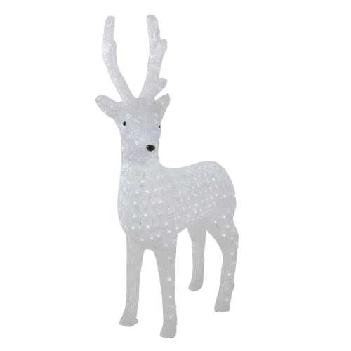 Northlight 41" Lighted Commercial Grade Acrylic Reindeer Christmas Display Decoration 2 Northlight 41" Lighted Commercial Grade Acrylic Reindeer Christmas Display Decoration - Image 2