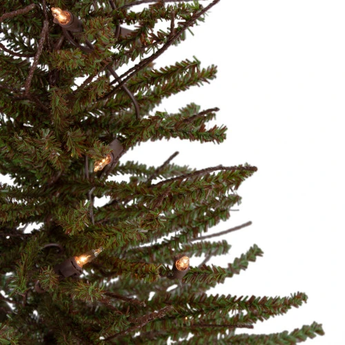 Northlight 2.5' Pre-Lit Warsaw Two-Tone Twig Artificial Christmas Tree - Clear Lights 2 Northlight 2.5' Pre-Lit Warsaw Two-Tone Twig Artificial Christmas Tree - Clear Lights - Image 2