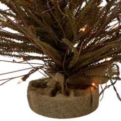 Northlight 3' Pre-Lit Warsaw Twig Artificial Christmas Tree - Clear Lights -Chic Christmas Decoration northlight b03913 3 07300.1611028254