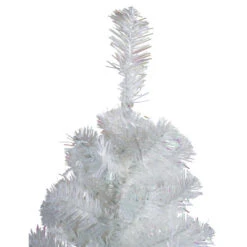 Northlight 4' Slim White Tinsel Artificial Christmas Tree - Unlit -Chic Christmas Decoration northlight b83499 2 53155.1587644067