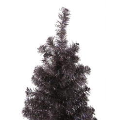 Northlight 4' Holographic Brown Slim Artificial Tinsel Christmas Tree - Unlit -Chic Christmas Decoration northlight b83503m 1 63429.1588397938