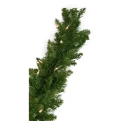 Northlight 60" Pre-Lit Eastern Pine Artificial Christmas Swag - Clear Lights -Chic Christmas Decoration northlight b84688 03 50119.1600218886