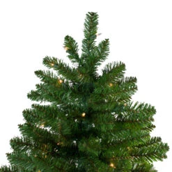 Northlight 10' Pre-Lit Slim Eastern Pine Artificial Christmas Tree - Clear Lights -Chic Christmas Decoration northlight b84727 1 05537.1665610425