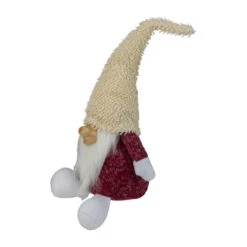 Northlight 15" Textured Red And White Chubby Smiling Gnome Plush Table Top Christmas Figure 9 Northlight 15" Textured Red And White Chubby Smiling Gnome Plush Table Top Christmas Figure -Chic Christmas Decoration northlight c85092 b 3 86762.1665610431