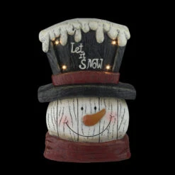 Northlight 13” Pre-Lit LED Snowman Weathered Table Top Christmas Decoration 7 Northlight 13” Pre-Lit LED Snowman Weathered Table Top Christmas Decoration -Chic Christmas Decoration northlight cb25137 4 53102.1588415621