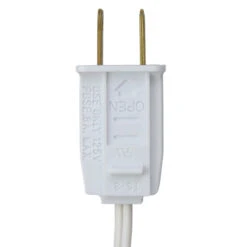 Northlight 100' Commercial C7 Christmas Light Socket Set - 18 Gauge White Wire -Chic Christmas Decoration northlight dl16007 2 37649.1665581822