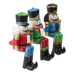 Northlight Set Of 3 Nutcracker Christmas Stocking Holders 5" -Chic Christmas Decoration northlight dw15136 1 74019.1691247507