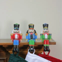 Northlight Set Of 3 Nutcracker Christmas Stocking Holders 5" -Chic Christmas Decoration northlight dw15136 3 59164.1691247507