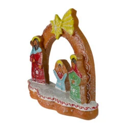 Northlight 8" Glitter Dusted Gingerbread Holy Family Christmas Nativity Decoration 6 Northlight 8" Glitter Dusted Gingerbread Holy Family Christmas Nativity Decoration -Chic Christmas Decoration northlight dw27708 2 63306.1665610424