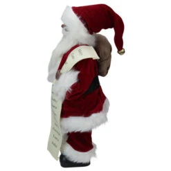 Northlight 16" African American Santa Claus With Naughty Or Nice List Christmas Figure -Chic Christmas Decoration northlight e27405 1 21982.1665580042