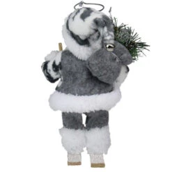 Northlight 9" White And Gray Skiing Santa Claus Christmas Figurine - 31422145 6 Northlight 9" White And Gray Skiing Santa Claus Christmas Figurine - 31422145 -Chic Christmas Decoration northlight e76663 2 20943.1587645151
