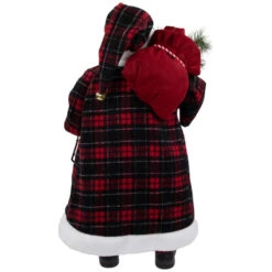 Northlight 24" Red And White Santa Claus With Lantern And Gift Bag Christmas Figure -Chic Christmas Decoration northlight e86165 4 79179.1671008538