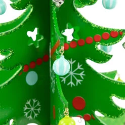 Northlight 13.75" Green 3-D Wood Christmas Tree With Ornaments Decoration 8 Northlight 13.75" Green 3-D Wood Christmas Tree With Ornaments Decoration -Chic Christmas Decoration northlight f00105 3 34766.1665519667
