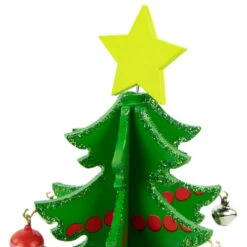 Northlight 13.75" Green 3-D Wood Christmas Tree With Ornaments Decoration 9 Northlight 13.75" Green 3-D Wood Christmas Tree With Ornaments Decoration -Chic Christmas Decoration northlight f00105 4 86332.1665519667