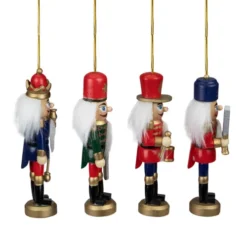 Northlight Set Of 4 Red And Green Christmas Nutcracker Ornaments - 5" 6 Northlight Set Of 4 Red And Green Christmas Nutcracker Ornaments - 5" -Chic Christmas Decoration northlight f00108 2 05645.1665610744