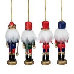 Northlight Set Of 4 Red And Green Christmas Nutcracker Ornaments - 5" 7 Northlight Set Of 4 Red And Green Christmas Nutcracker Ornaments - 5" -Chic Christmas Decoration northlight f00108 3 28222.1664466676