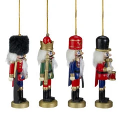 Northlight Set Of 4 Assorted Classic Nutcracker Ornaments 5" -Chic Christmas Decoration northlight f86007 2 31459.1665087477