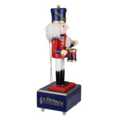 Northlight 12" Red And Navy Nutcracker Drummer Animated And Musical Christmas Figure 6 Northlight 12" Red And Navy Nutcracker Drummer Animated And Musical Christmas Figure -Chic Christmas Decoration northlight f97115 1 42598.1685625088